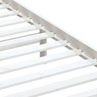 Giroletto Bianco in Legno Massello di Pino 90x200 cm 3100575