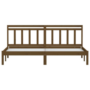 Giroletto Ambra senza Materasso in Legno di Pino 200x200 cm 3100612