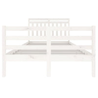 Giroletto Bianco in Legno Massello 120x200 cm cod mxl 55234