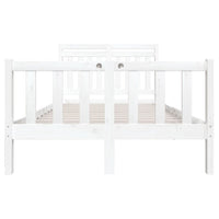 Giroletto Bianco in Legno Massello 120x200 cm 3100954