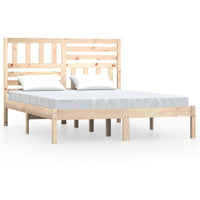 Letto senza Materasso 120x190 cm in Legno Massello di Pino 3100993