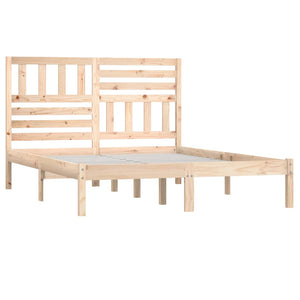 Letto senza Materasso 120x190 cm in Legno Massello di Pino 3100993