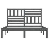 Giroletto Grigio in Legno Massello di Pino 140x190 cm 3101005