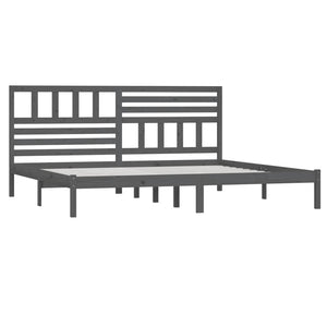 Giroletto Grigio Legno Massello Pino 180x200 cm 6FT Super King cod mxl 58465