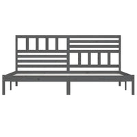 Giroletto Grigio Legno Massello Pino 180x200 cm 6FT Super King cod mxl 58465