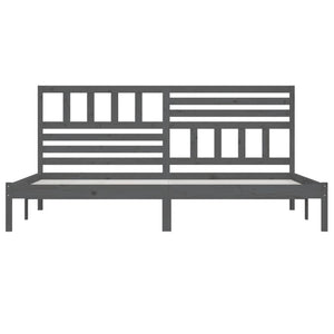 Giroletto Grigio Legno Massello Pino 180x200 cm 6FT Super King cod mxl 58465