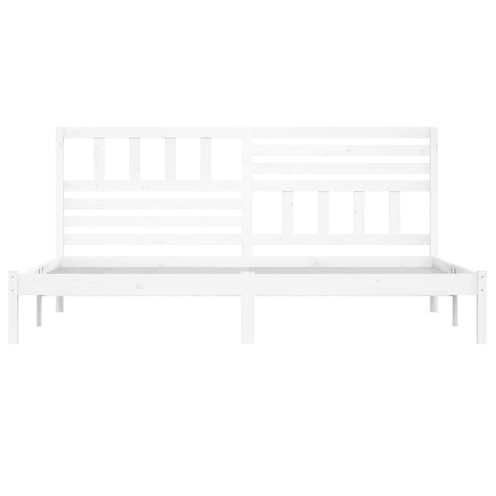 Giroletto Bianco in Legno Massello di Pino 200x200 cm 3101044