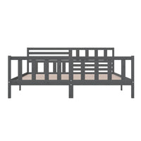 Giroletto Grigio in Legno Massello 200x200 cm 3101175