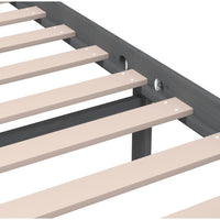 Giroletto Grigio in Legno Massello 200x200 cm 3101175