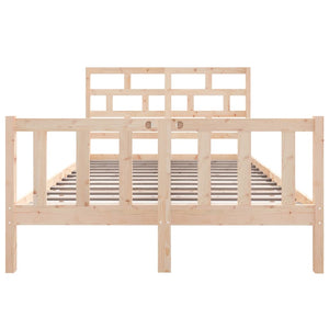 Giroletto in Legno Massello 135x190 cm Small Double 3101323