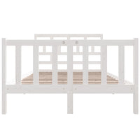 Giroletto Bianco in Legno Massello di Pino 140x190 cm 3101329