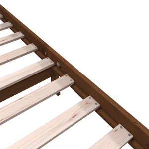 Giroletto Miele in Legno Massello Pino 150x200 cm 5FT King Size cod mxl 54311