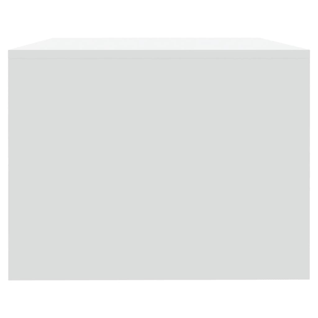 Tavolino da Salotto Bianco 102x55x42 cm in Legno Multistrato 810917