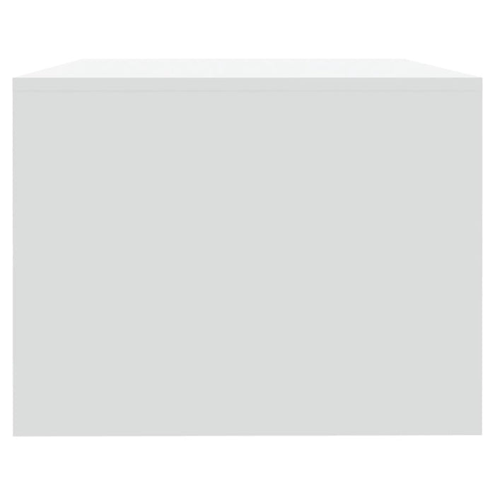 Tavolino da Salotto Bianco 102x55x42 cm in Legno Multistrato 810917