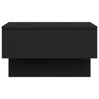 Comodini a Muro 2 pz-Set di 2 Tavolino da notte Neri