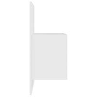 Comodini a Parete 2 pz-Set di 2 Tavolino da notte Bianchi 677181