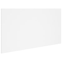 Testiera per Letto Bianca 160x1,5x80 cm in Legno Multistrato