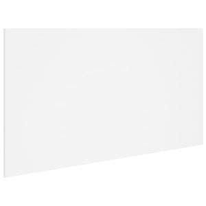 Testiera per Letto Bianca 160x1,5x80 cm in Legno Multistrato 811034