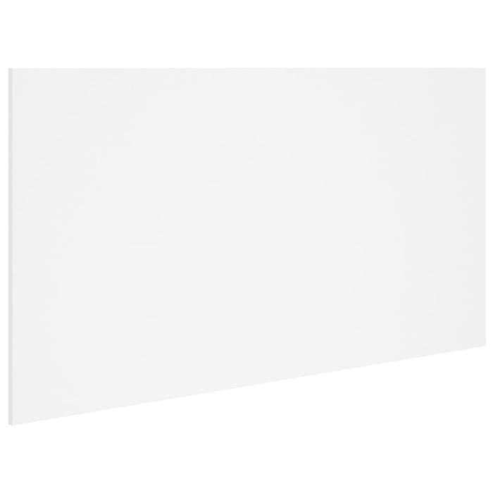 Testiera per Letto Bianca 160x1,5x80 cm in Legno Multistrato 811034