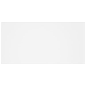 Testiera per Letto Bianca 160x1,5x80 cm in Legno Multistrato