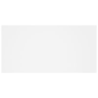 Testiera per Letto Bianca 160x1,5x80 cm in Legno Multistrato 811034