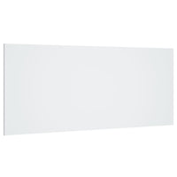 Testiera per Letto-Testata-Testiera Decorativa Bianca 200x1,5x80 cm in Legno Multistrato