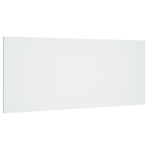 Testiera per Letto-Testata-Testiera Decorativa Bianca 200x1,5x80 cm in Legno Multistrato