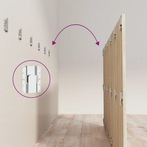 Testiera Letto-Testata del letto Rovere Sonoma 200x1,5x80 cm in Legno Multistrato