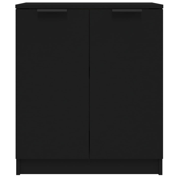 Credenza Nera 60x30x70 cm in Legno tecnico 811062