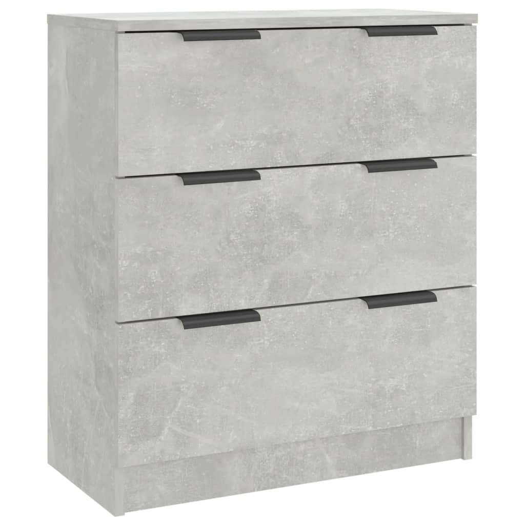 Credenza Grigio Cemento 60x30x70 cm in Legno Multistrato cod mxl 17743