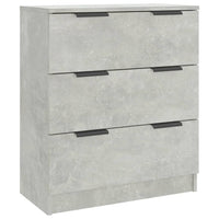 Credenza Grigio Cemento 60x30x70 cm in Legno Multistrato cod mxl 17743