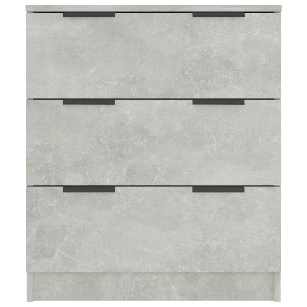 Credenza Grigio Cemento 60x30x70 cm in Legno Multistrato cod mxl 17743