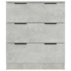 Credenza Grigio Cemento 60x30x70 cm in Legno Multistrato cod mxl 17743