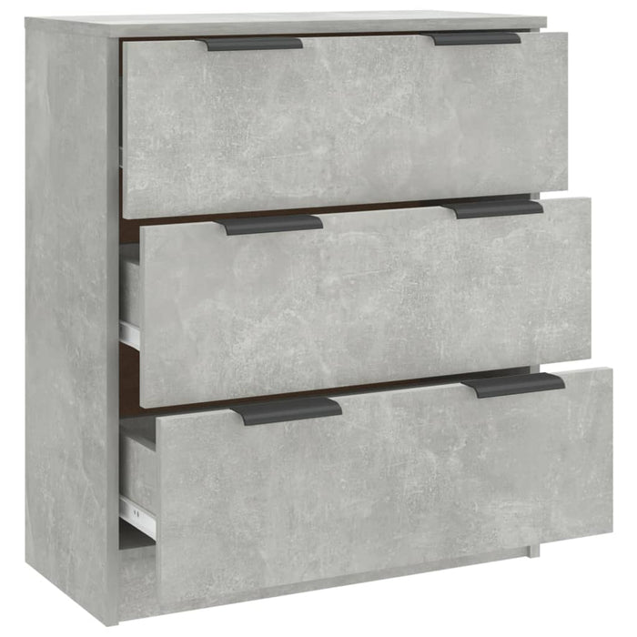 Credenza Grigio Cemento 60x30x70 cm in Legno Multistrato 811074