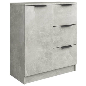 Credenza Grigio Cemento 60x30x70 cm in Legno Multistrato cod mxl 16671
