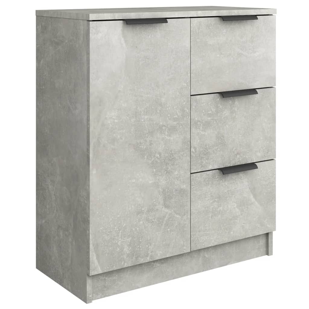 Credenza Grigio Cemento 60x30x70 cm in Legno Multistrato 811083