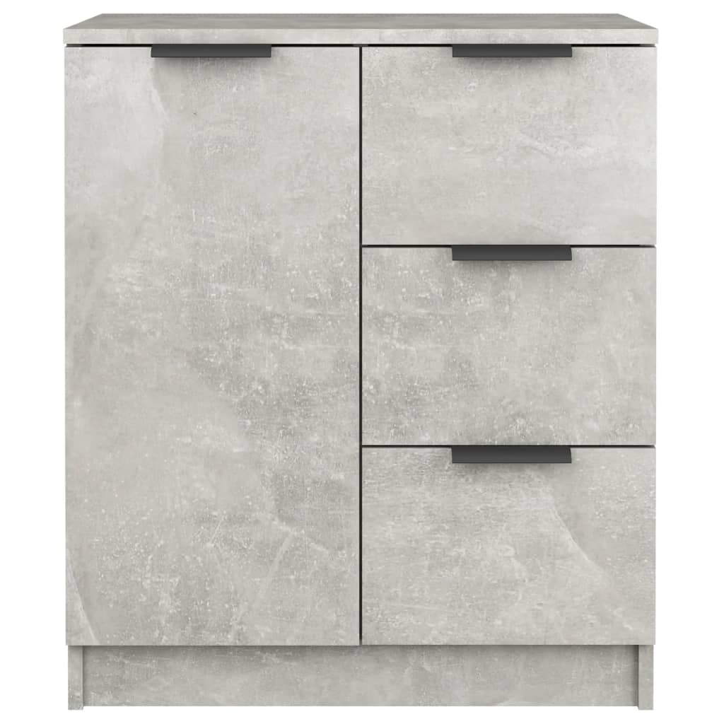 Credenza Grigio Cemento 60x30x70 cm in Legno Multistrato cod mxl 16671