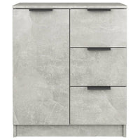 Credenza Grigio Cemento 60x30x70 cm in Legno Multistrato cod mxl 16671