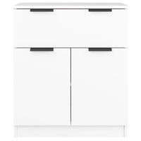 Credenza Bianca 60x30x70 cm in Legno Multistrato 811088