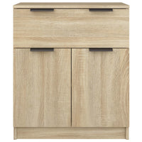 Credenza Rovere Sonoma 60x30x70 cm in Legno Multistrato