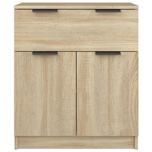Credenza Rovere Sonoma 60x30x70 cm in Legno Multistrato