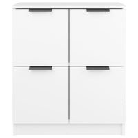 Credenza Bianca 60x30x70 cm in Legno Multistrato 811097
