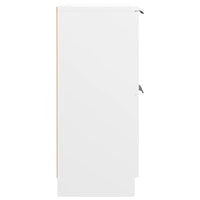 Credenza Bianca 60x30x70 cm in Legno Multistrato 811097