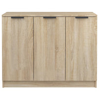 Credenza Rovere Sonoma 90,5x30x70 cm in Legno Multistrato cod mxl 6817