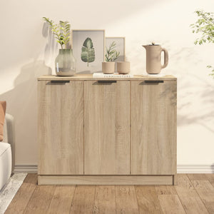 Credenza Rovere Sonoma 90,5x30x70 cm in Legno Multistrato 811190