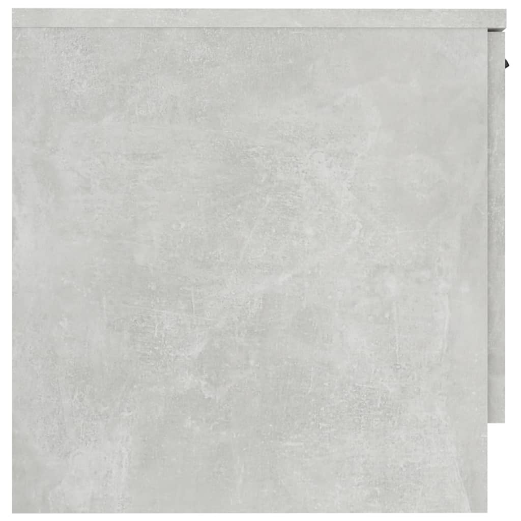 Comodino Grigio Cemento 40x39x40 cm 811204