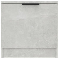 Comodini 2 pz Grigio Cemento 40x39x40 cm 811205