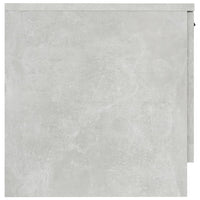 Comodini 2 pz Grigio Cemento 40x39x40 cm 811205