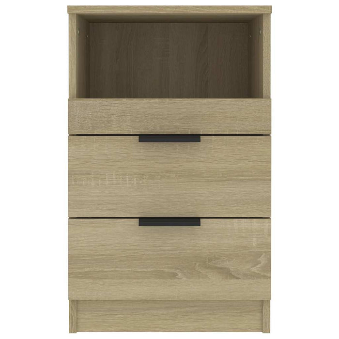 Comodino Rovere Sonoma in Legno Multistrato 811238