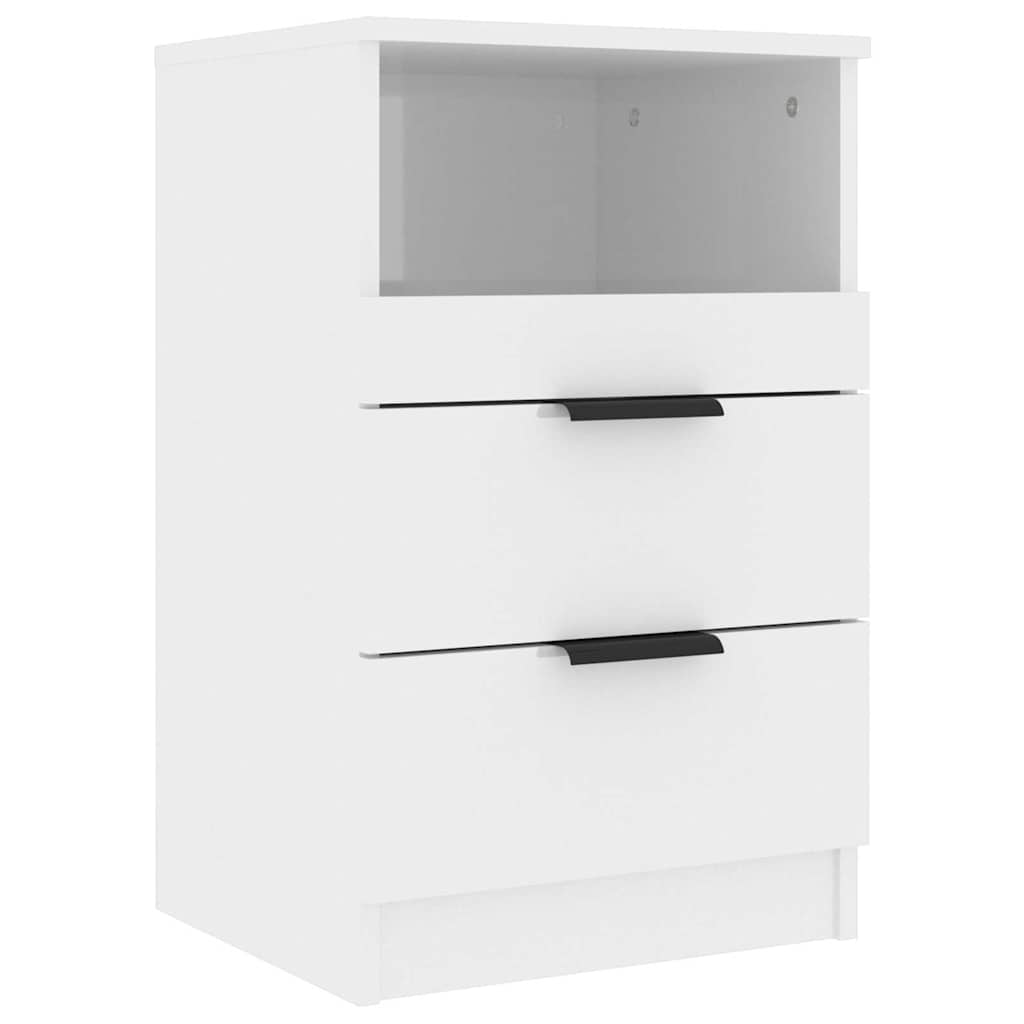 Comodino Bianco Lucido in Legno Multistrato cod mxl 30927